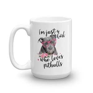 Pitbull Lover Coffee Mug 15 oz.